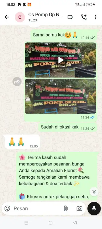 Testimonial Papan duka KAUR