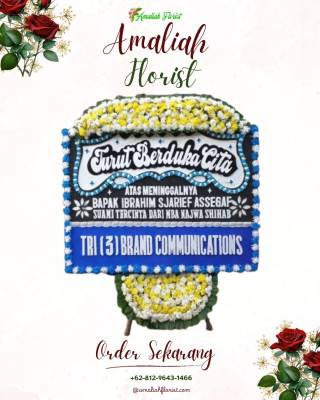 Papan Bunga Duka di KAUR