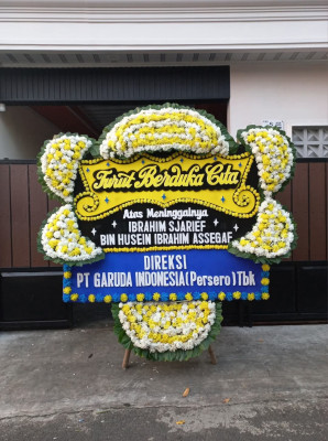 Papan Bunga Duka di KAUR